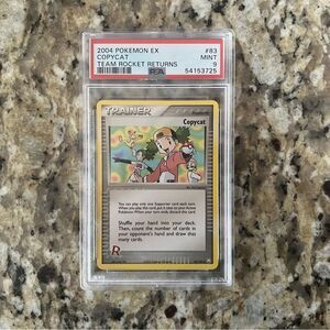 PSA 9 Mint Copycat 2004 EX Team Rocket Returns #83
